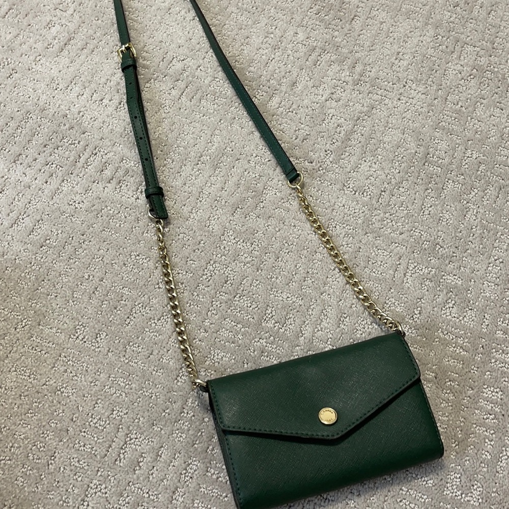 Michael Kors cross body purse removable strap for wallet